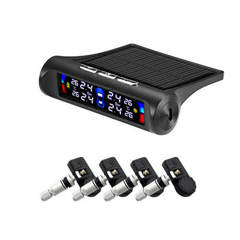 Solar tpms for car wireless tire pressure monitoring system PZ801-I