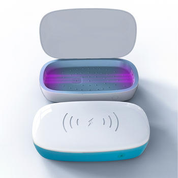 Multifunctional Wireless Charging UV Light Sterilizer Box With Charger Mobile Phone Sanitizer And Cellphone Sterilizer PZ212