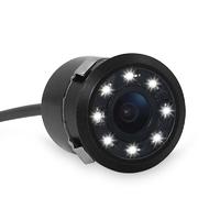HD night vision 8 LED light camera 18.5mm reversing rear view car camera PZ404