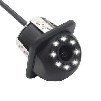 HD Night Vision 8pcs LED  Straw Hat Car Universal Reverse Backup Camera PZ408-8