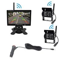 2.4GHZ Rearview Wireless Digital Reverse Camera System Wireless Monitor Camera for truck  PZ607-W1-2A